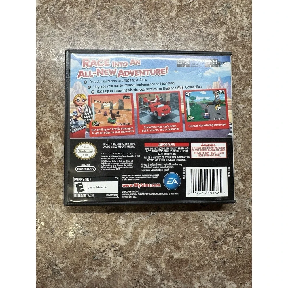 MySims Racing‎ (Nintendo DS, 2009) Complete